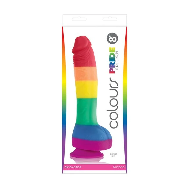 Colours Pride Edition Dildo Rainbow - Size & Fit
