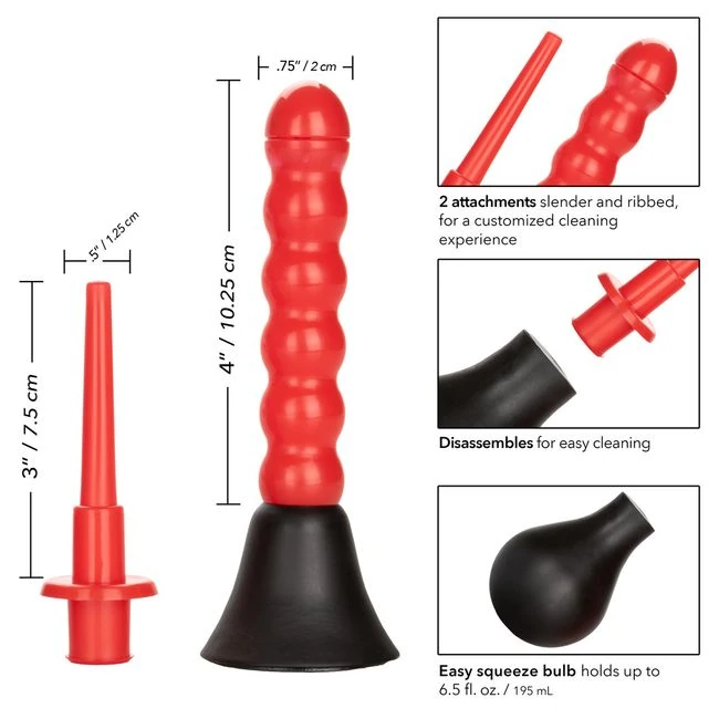 Colt Anal Douche - Graduated Sizing & Specifications