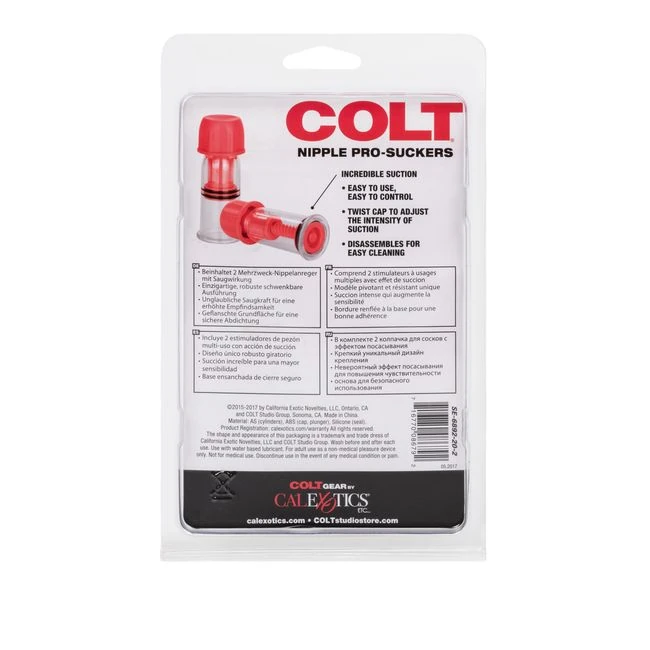 Colt Nipple Pro Suckers Red - Hardware & Fasteners