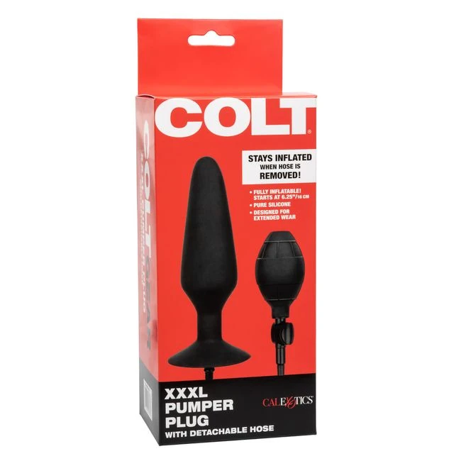 Colt Xxxl Pumper Plug W/ Detachable Hose - Features and Specifications