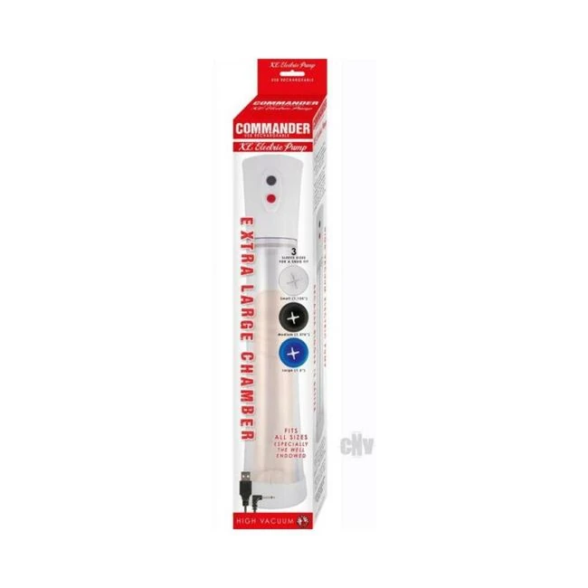 Commander Extra Large Electric Pump - Internal Texture