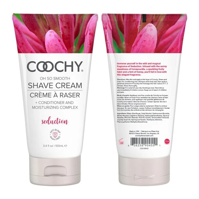 Coochy Shave Cream Seduction - Ingredients & Safety