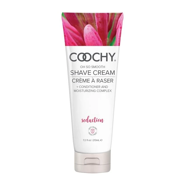 Coochy Shave Cream Seduction - Experience the Seductive Fragrance and Silky Smoothness