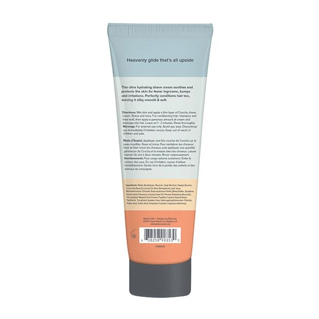 Coochy Ultra Hydrating Shave Cream Mango Coconut 8.5 Oz - Formula & Feel