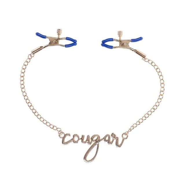 Cougar Nipple Clamps - Rubber Tips and Adjustable Tension