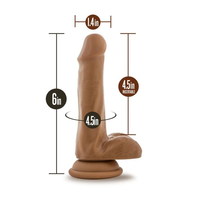 Coverboy Captain Mike Mocha Dildo - Additional Information