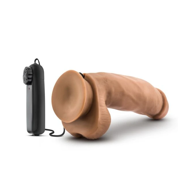 Coverboy Mma Fighter Vibrating 7 Realistic Cock Mocha " - Vibration Modes & Features