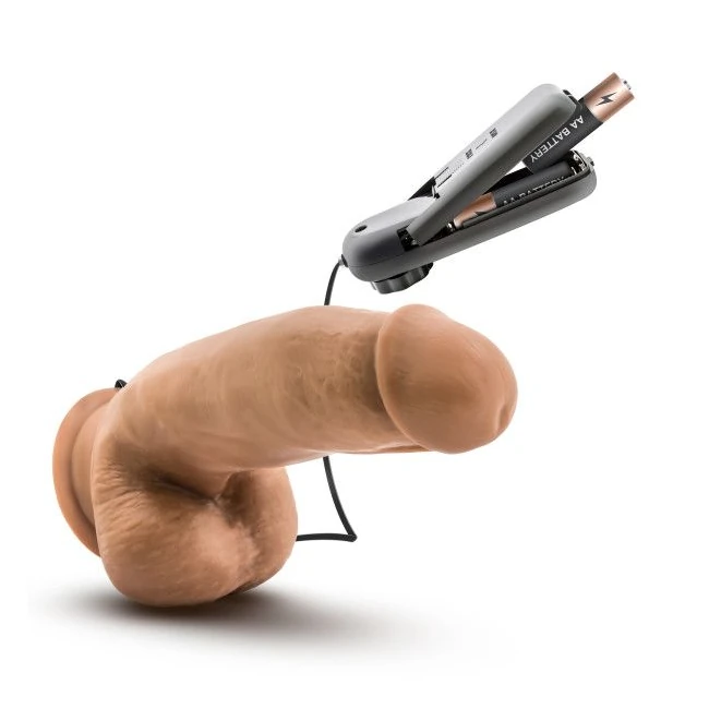 Coverboy Mma Fighter Vibrating 7 Realistic Cock Mocha " - Power & Performance