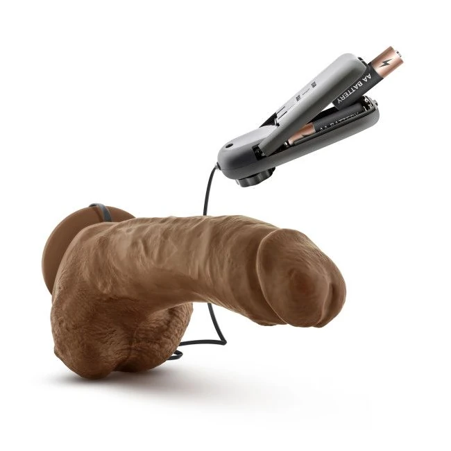 Coverboy the Boxer Vibrating 9 Realistic Cock Mocha " - Power & Performance