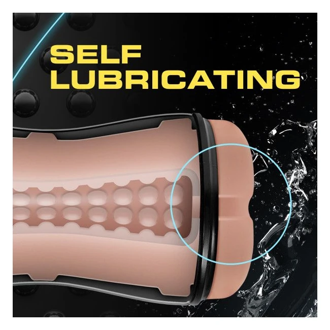 Coverboy the Surfer Dude Self Lubricating Stroker Beige - Specifications