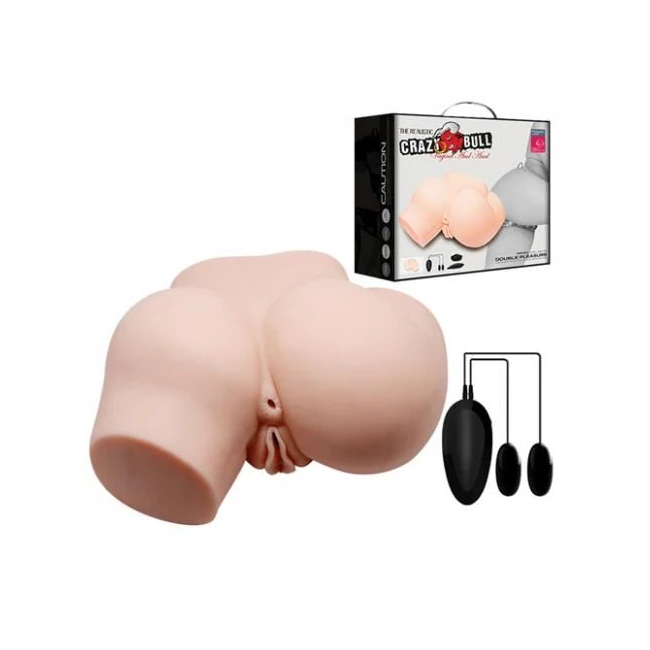 Crazy Bull Double Pleasure Masturbator Vagina Anal - Shape & Comfort