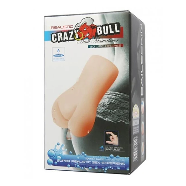 Crazy Bull No Lube Masturbator Sleeve Anal - Material & Safety