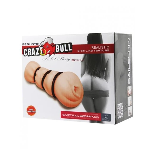 Crazy Bull Pocket Pussy Masturbator Sleeve Vagina - Internal Texture