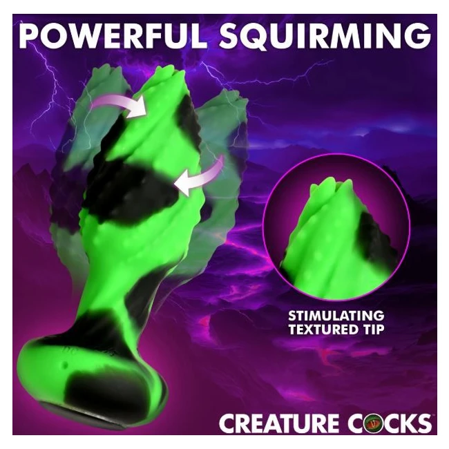 Creature Cock Eye of the Spawn Vibrating/ Squirming Butt Plug - Material & Safety