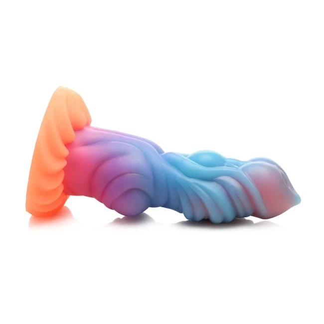 Creature Cocks Alien Invader Glow in the Dark Dildo - Shape & Texture