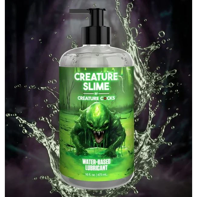 CREATURE COCKS CREATURE SLIME WATER BASED LUBE - Formula & Feel