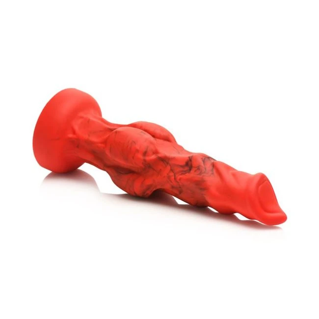 Creature Cocks Fire Hound Silicone Dildo - Material Feel & Quality