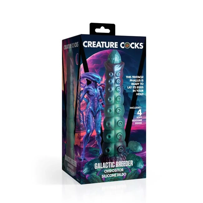 Creature Cocks Galactic Breeder Ovipositor Silicone Dildo - Material Feel & Quality