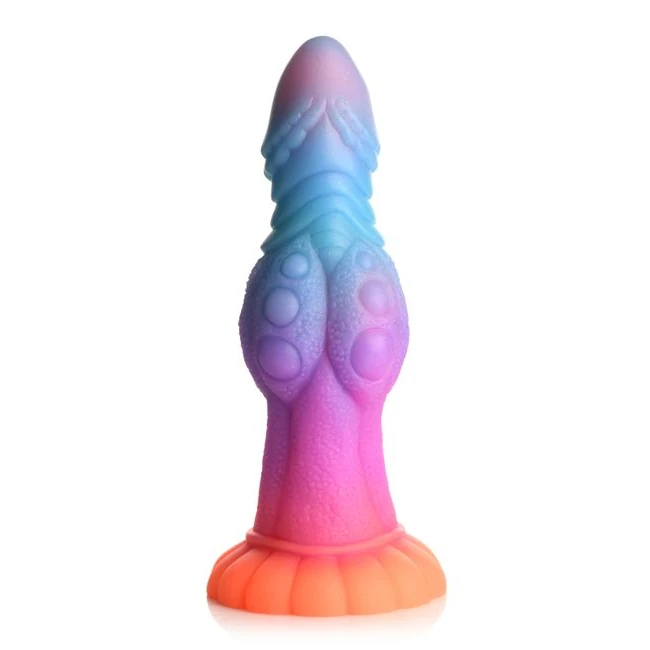 Creature Cocks Galactic Cock Alien Glow in the Dark Dildo - Material Feel & Safety