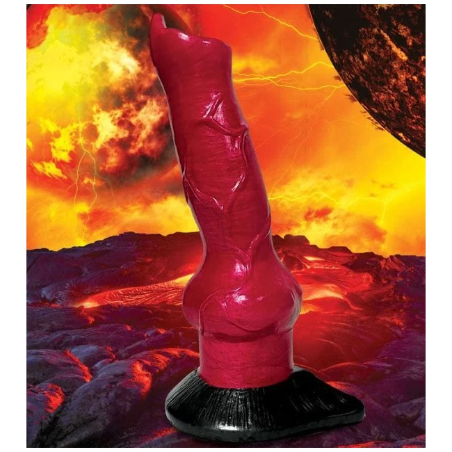 Creature Cocks Hell Hound Canine Penis Silicone - Design Details and Ways to Play