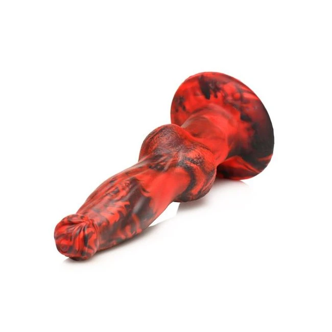 Creature Cocks Hell Wolf Thrusting & Vibrating Silicone Dildo W/ Remote - Creature Cocks Hell Wolf Thrusting & Vibrating Silicone Dildo with Remote