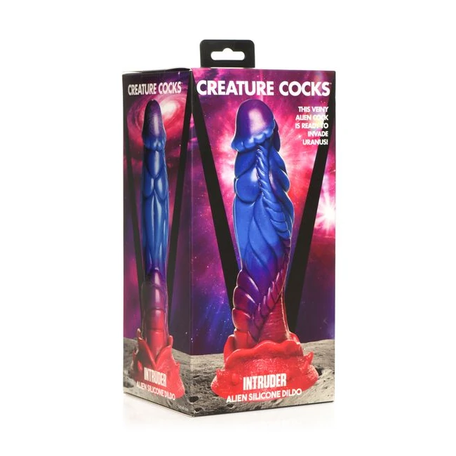 Creature Cocks Intruder Alien Silicone Dildo - Size & Fit