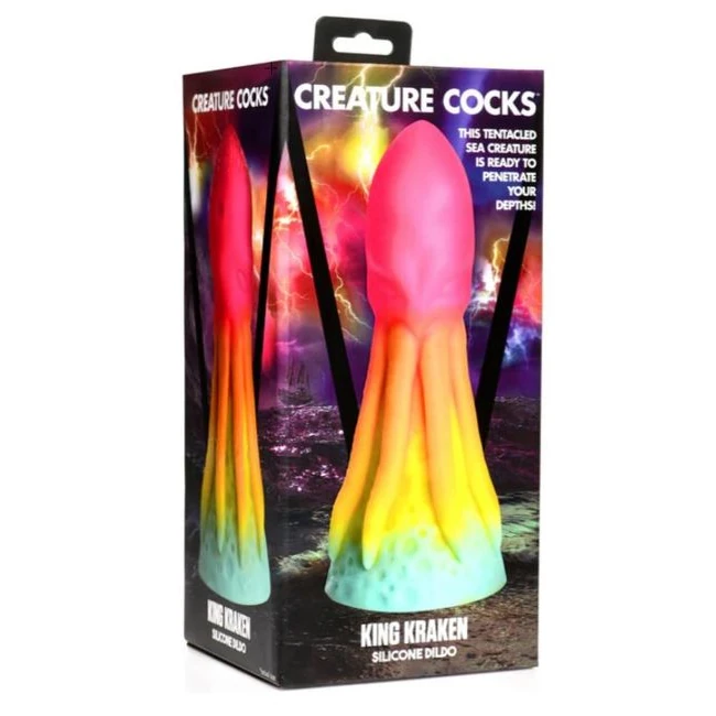 Creature Cocks King Kraken Silicone Dildo - Shape & Texture
