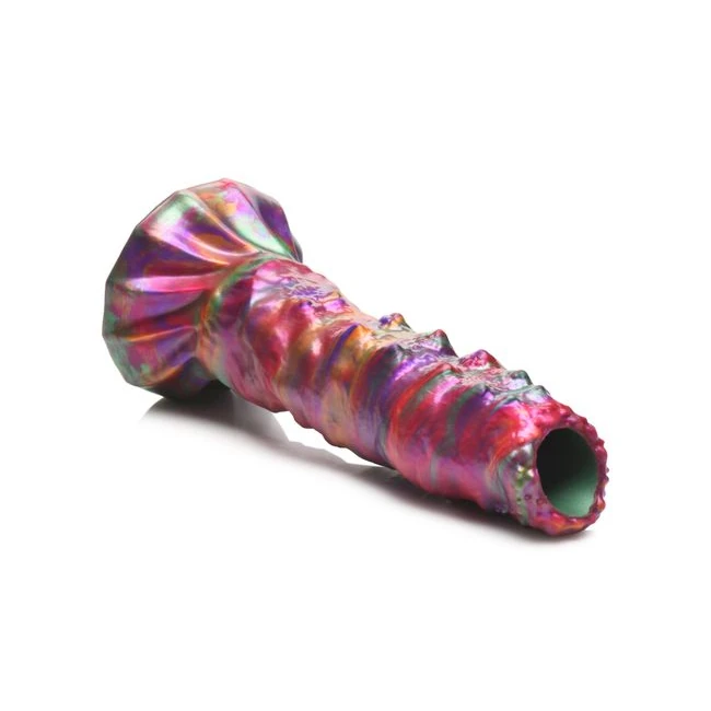 Creature Cocks Larva Silicone Ovipositor Dildo W/ Eggs - Creature Cocks Larva Silicone Ovipositor Dildo with Eggs