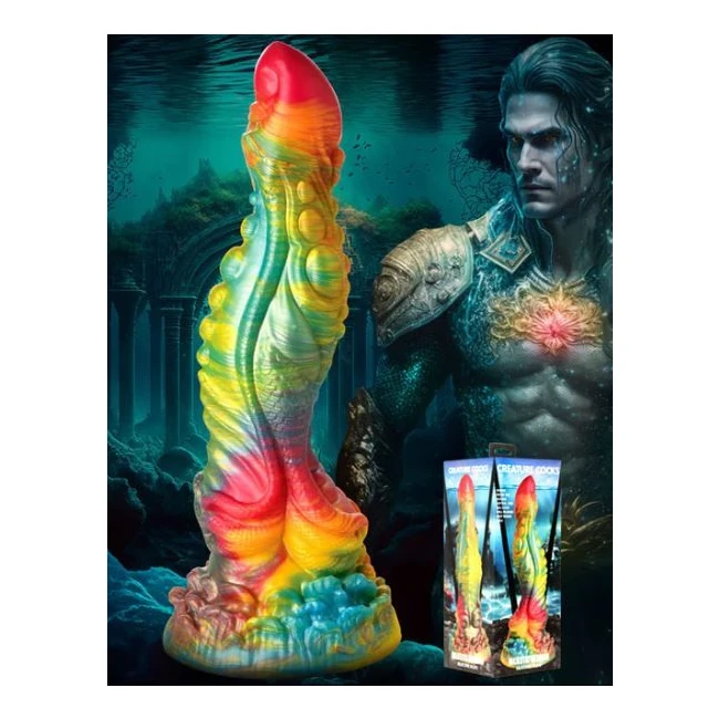 Creature Cocks Majestic Mer Man Dildo - Shape & Texture