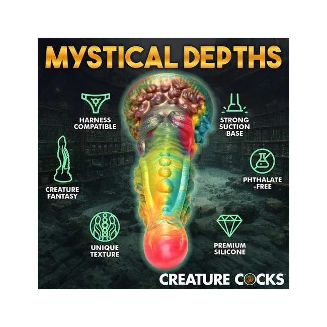 Creature Cocks Majestic Mer Man Dildo - Size & Compatibility