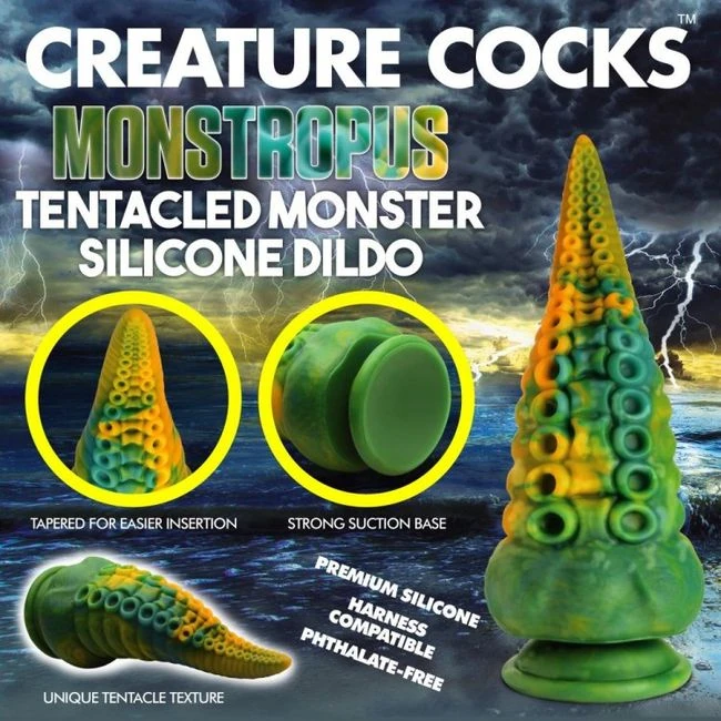 Creature Cocks Monstropus Tentacled Monster Dildo - Experience the Creature Cocks Monstropus Tentacled Monster Dildo