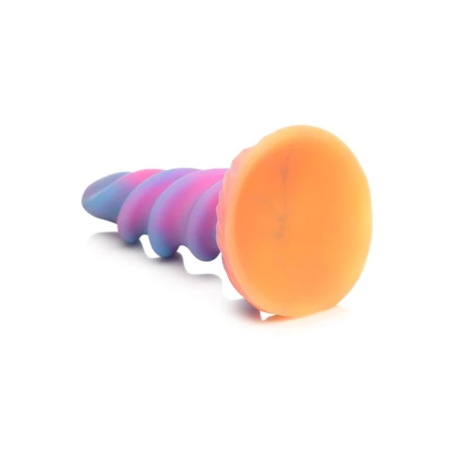 Creature Cocks Moon Rider Glow in the Dark Unicorn Dildo - Material & Feel