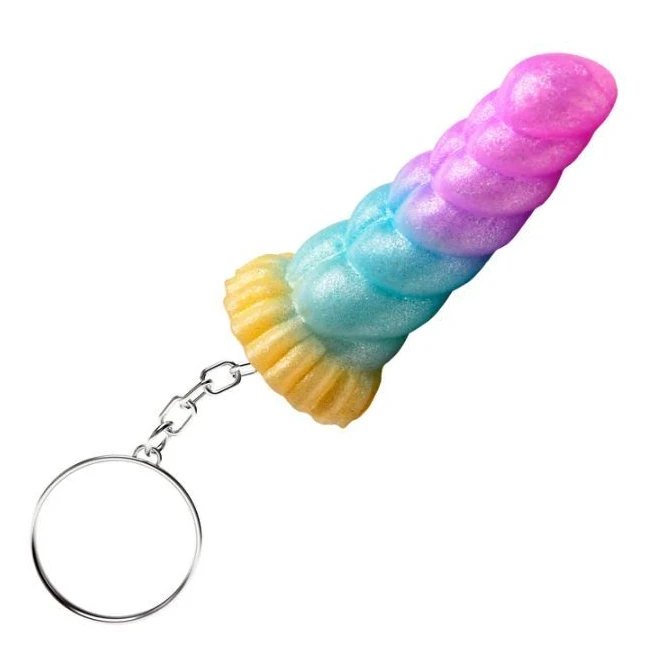 Creature Cocks Mystique Unicorn Silicone Keychain - Additional Notes