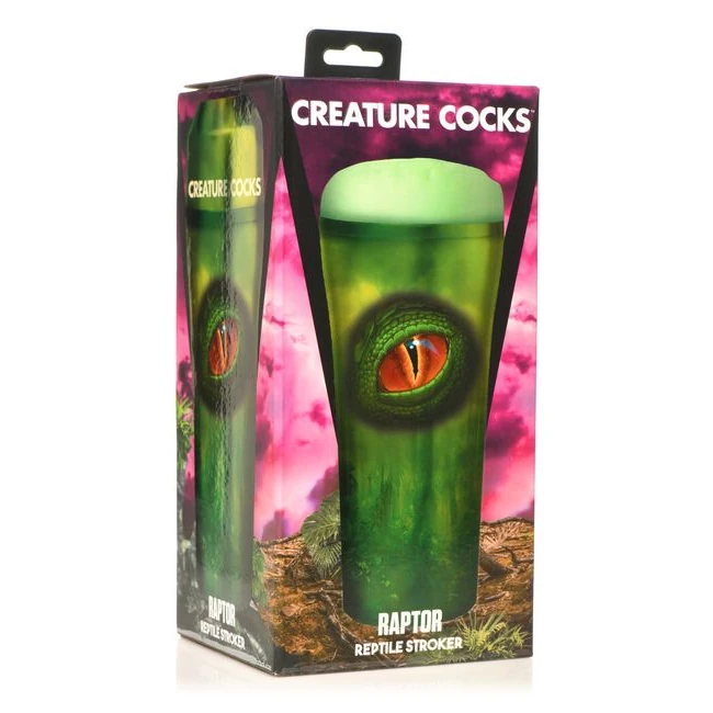 Creature Cocks Raptor Reptile Stroker - Grip & Control