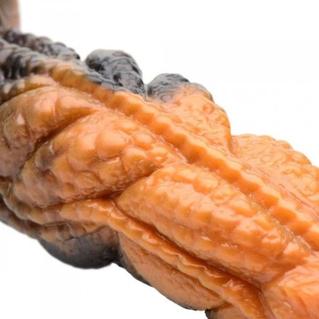 Creature Cocks Ravager Rippled Tentacle Silicone Dildo - Shape & Texture