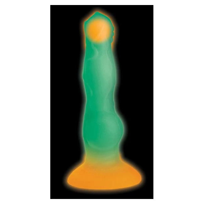 Creature Cocks Space Cock Glow in the Dark Silicone Dildo - Material Feel & Safety