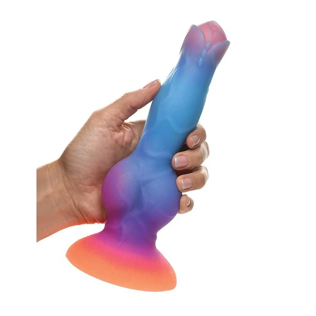 Creature Cocks Space Cock Glow in the Dark Silicone Dildo - Size & Fit
