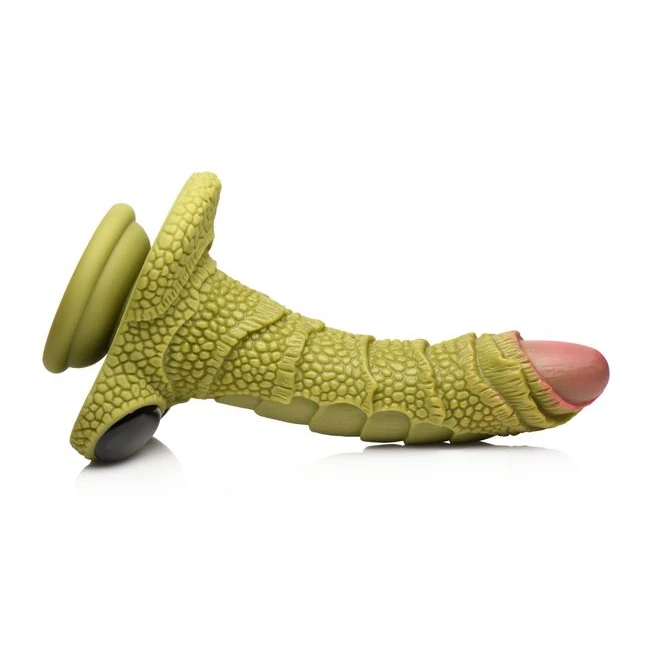 Creature Cocks Swamp Monster Green Scaly Silicone Dildo - Features & Usage