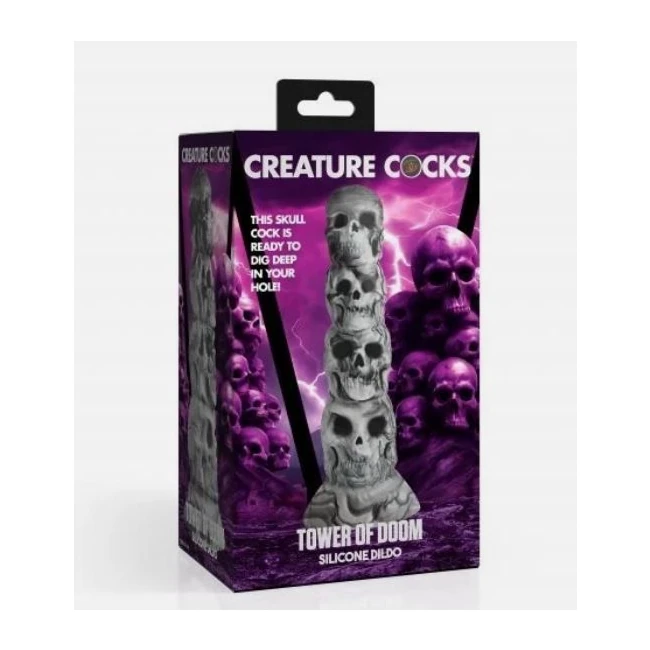 Creature Cocks Tower of Doom Silicone Dildo - Creature Cocks Tower of Doom Silicone Dildo