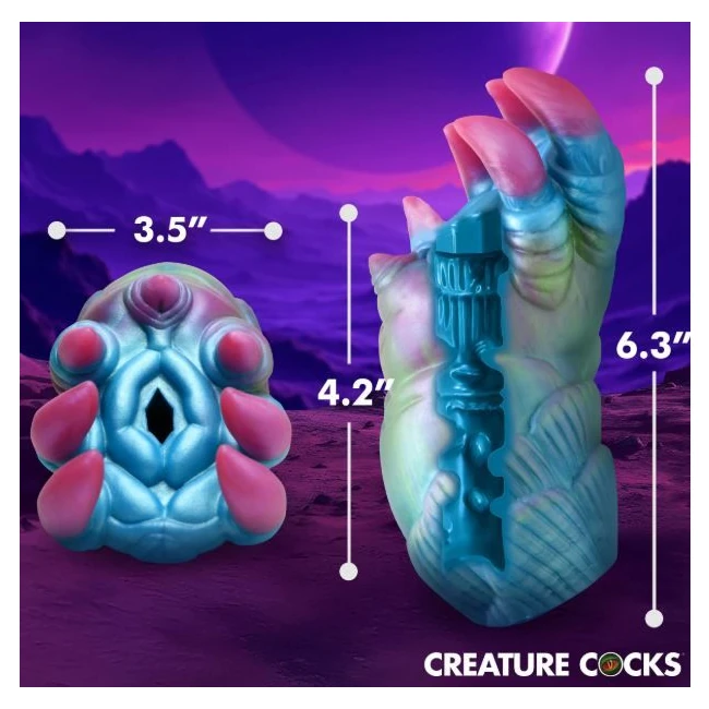 Creature Cocks Ursa Silicone Pussy Stroker - Grip, Control, and Material Feel