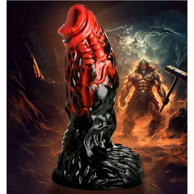 Creature Cocks Vulcan Silicone Dildo - Shape & Texture