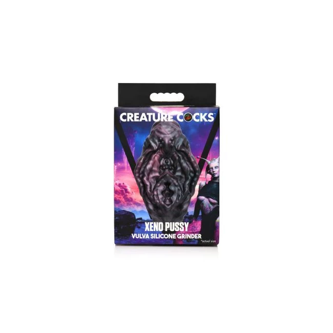 Creature Cocks Xeno Pussy Vulva Silicone Grinder - Grip & Control