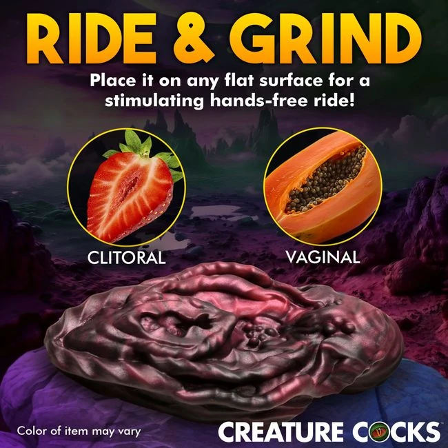 Creature Cocks Xeno Pussy Vulva Silicone Grinder - Material Feel