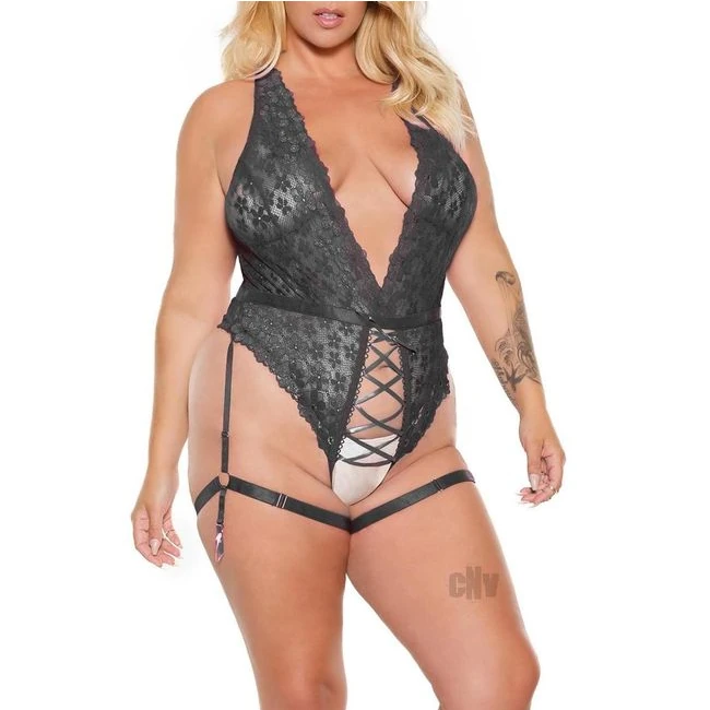 Crotchless Teddy Blk - What Is the Crotchless Teddy Blk?