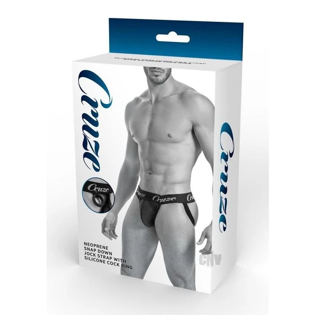 Cruze High Bar Jock W/cring Blk - Overview