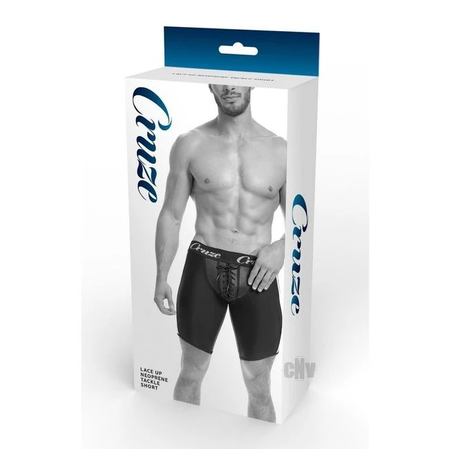 Cruze Kickoff Lace Up Short Blk - Overview
