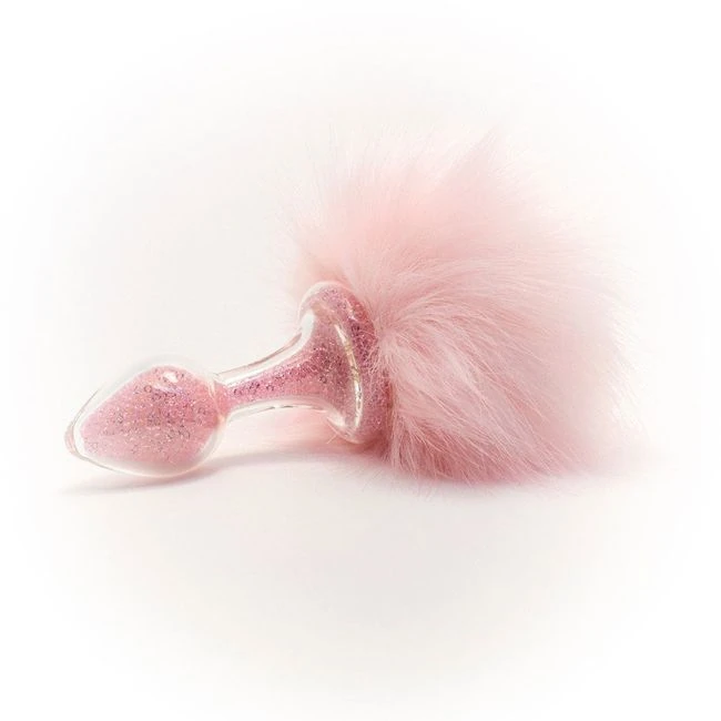Crystal Delights Magnetic Sparkle Bunny Tail - Shape & Comfort