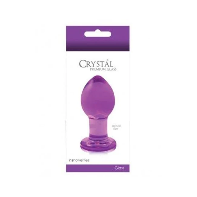 Crystal Glass Butt Plug - Shape & Comfort