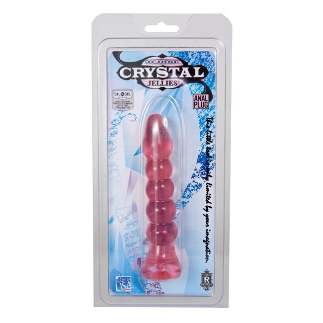 Crystal Jellie Bumps Pink - Crystal Jellie Bumps Pink by Doc Johnson Novelties