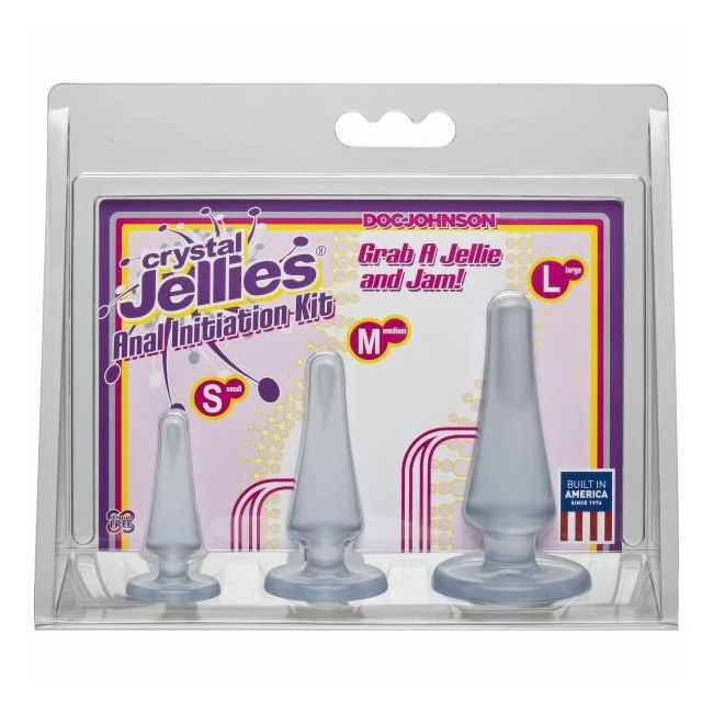 Crystal Jellies Anal Kit - Size & Fit